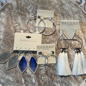 5 pair of earrings!